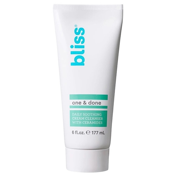 Bliss One & Done Daily Soothing Cream Cleanser 6oz - Picture 1 of 4
